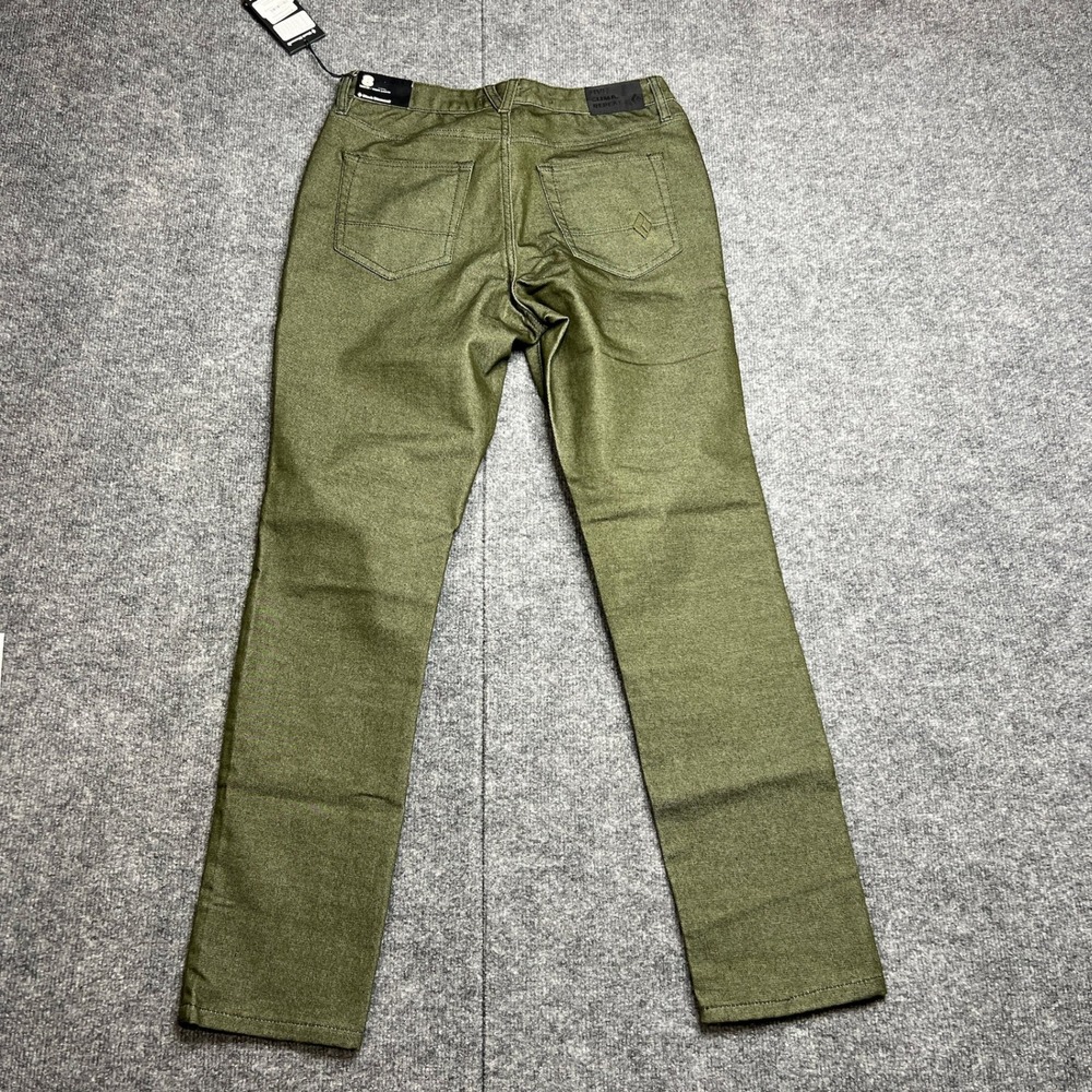 Black Diamond Olive Green Skinny Pants - Picture 2 of 16